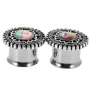 Exaggerate Double Flared Piercings Ear Plug Tunnels Gauges Expanders 12mm