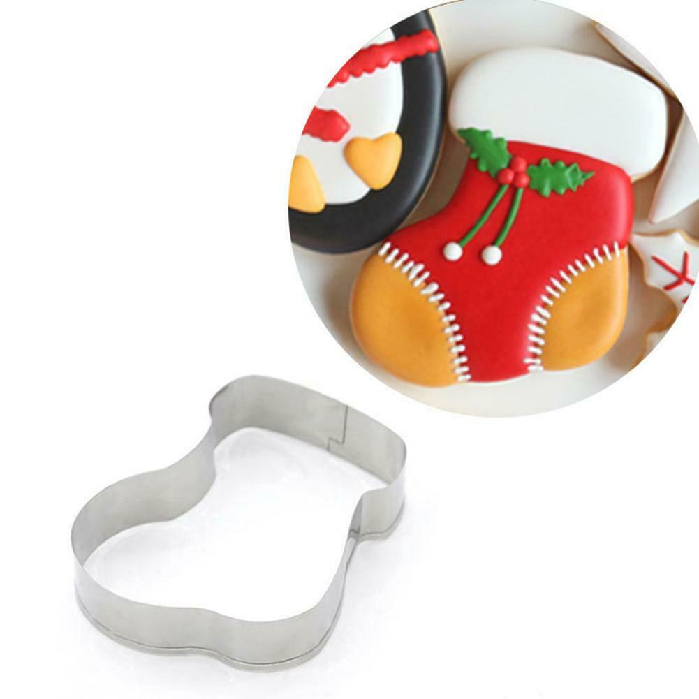 14pcs Stainless Steel Christmas Molds Mould Biscuit Cutting Baking Tools @