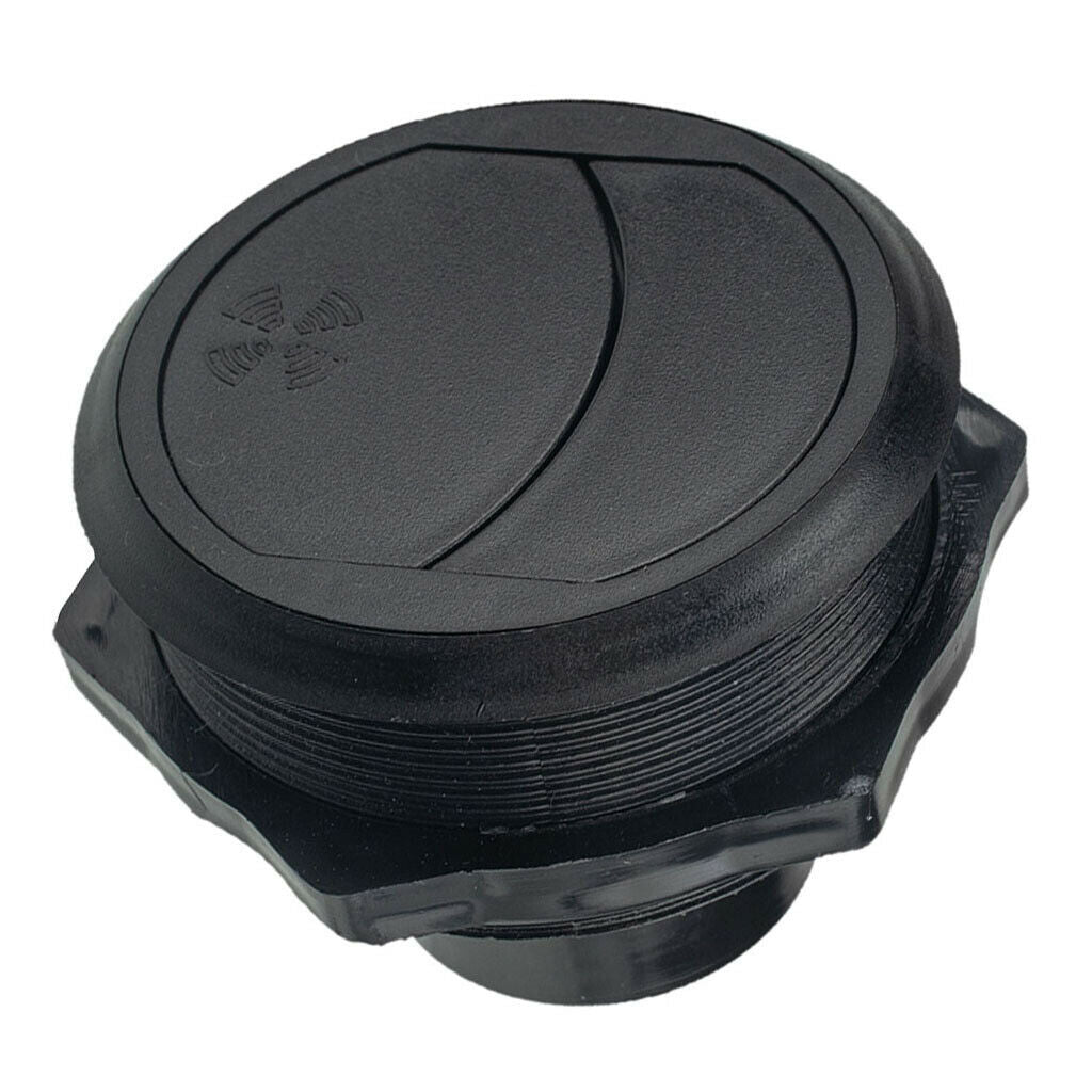 1.81in Universal A/C Air Outlet Vent For RV Bus Gray Repair Kit Outline 82mm