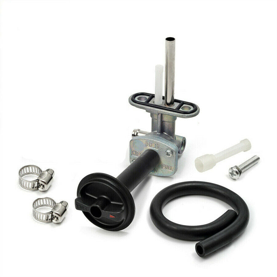 For Kawasaki Prairie 400 KVF400 1999-2002 Fuel Valve Petcock Kit & Lever Screw