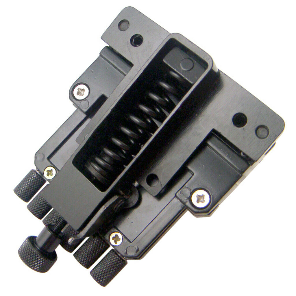 1 set of 6 strings saddle headless guitar bridge tailpiece for electric guitar