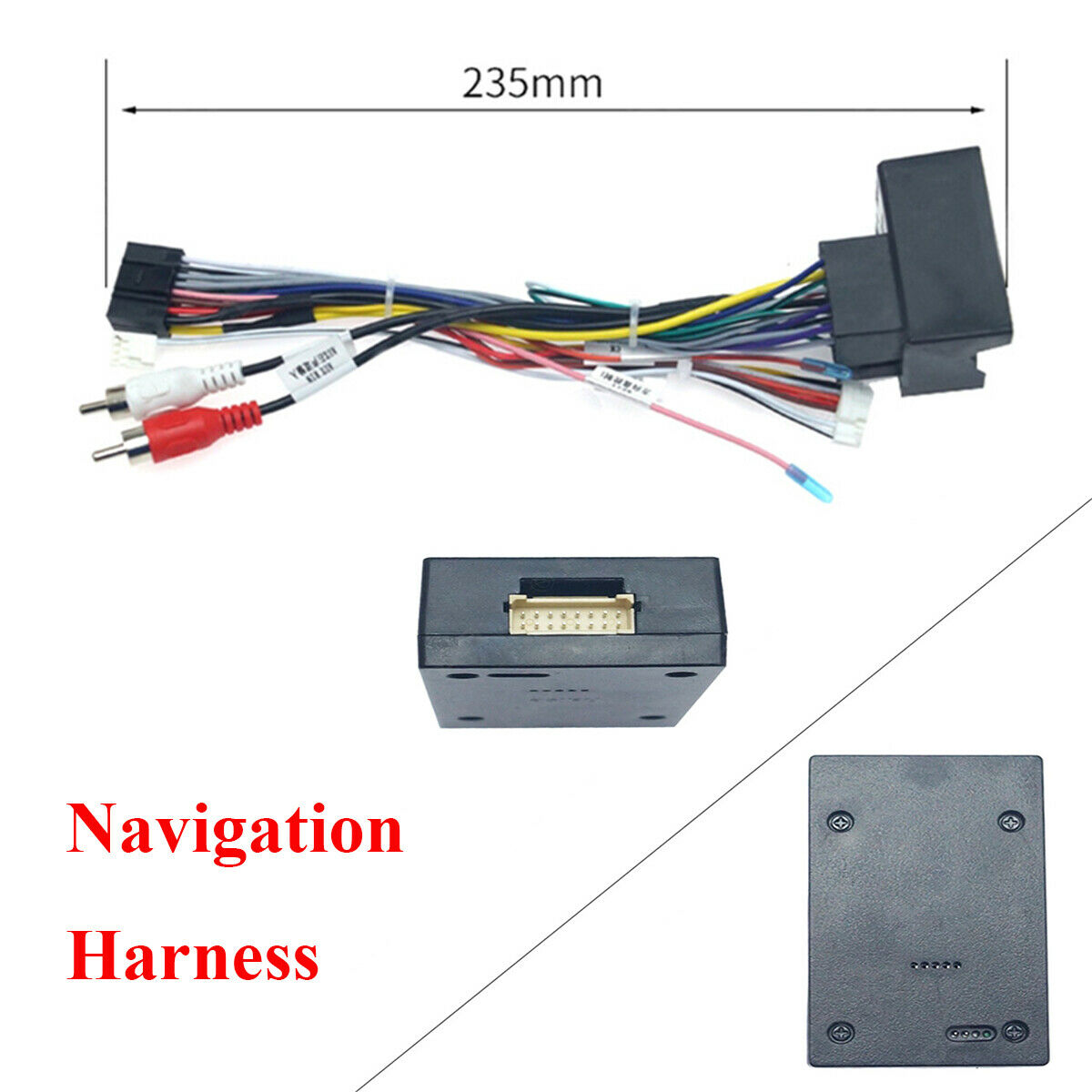 Car Stereo Audio Power Cable Adapter Wiring Harness For BMW X1 E90 2004-Present