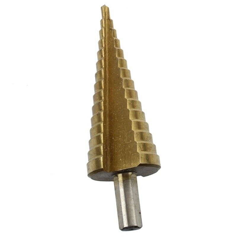 Set of 3 Drills Cutters Floors Conical HSS steel A9W7W7