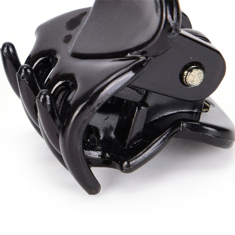 Fashion Women Girls 12pcs Black Plastic Mini Hairpin 6 Claws Hair Clip Cla.l8