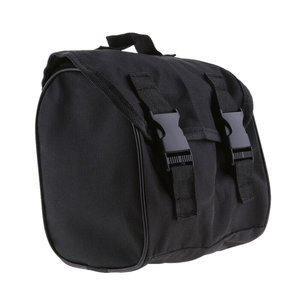 Black storage bag for single cylinder car metal