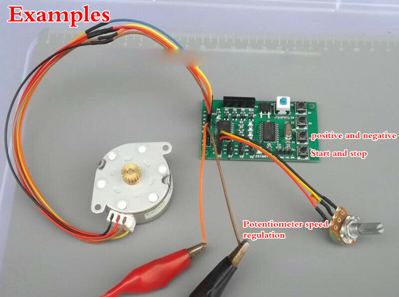 Drive control board programmable 2 phase 4 wire 4 phase 5 wire stepper motor DIY