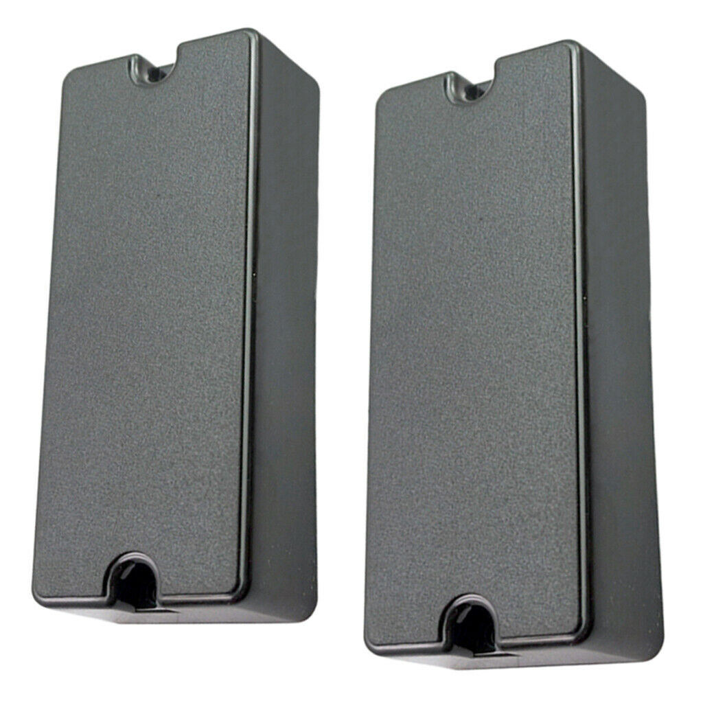 Replacement humbucker pickup cover 2pcs for 4 string electric bass 2 holes