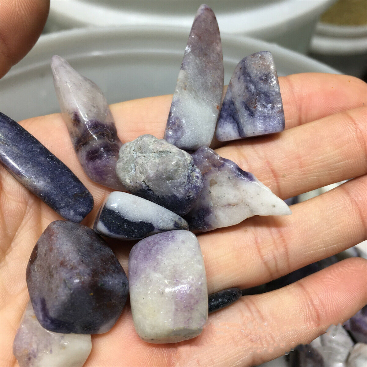 100g Crystal Rough Stone Rock Mineral Specimen Stone Crafts For Fish Tank Decor