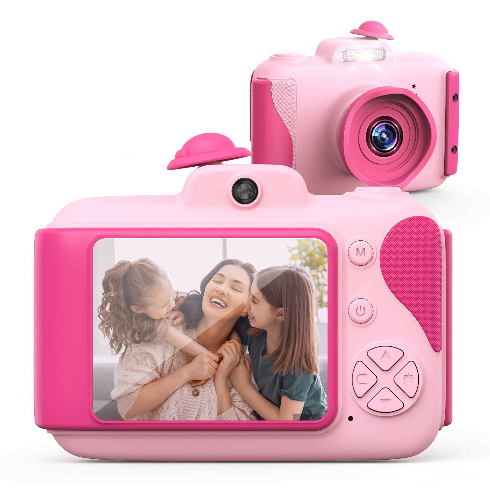 Kids Camera Birthday for Girls Toys 2.4 Inch Toddler Video Digital Cameras
