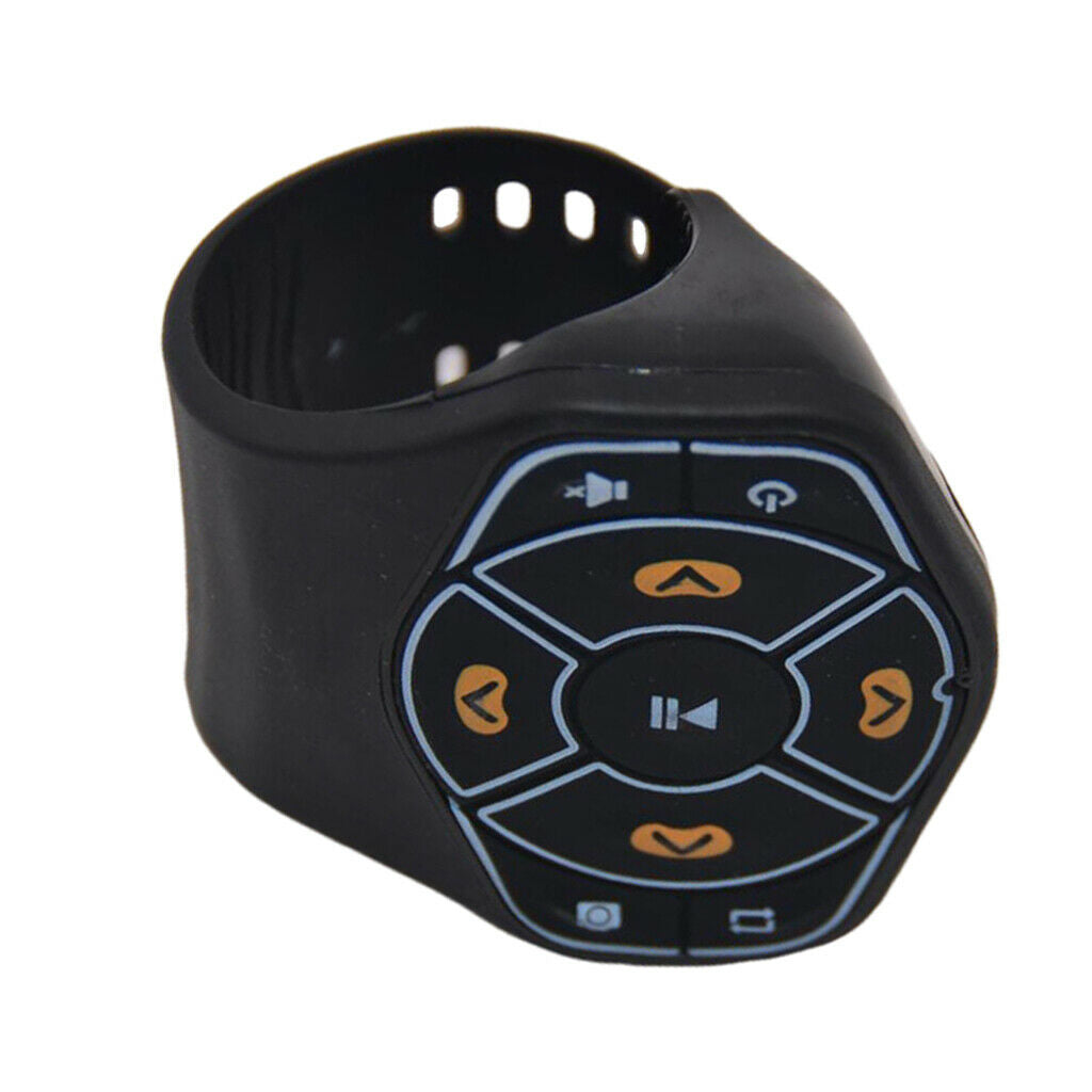 Bluetooth Remote Control Steering Wheel Media Button For  Or Android