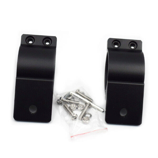 2PCS Clamps Round Tube Mounting Brackets Holders 49-54mm Bull Bar LED Work Light