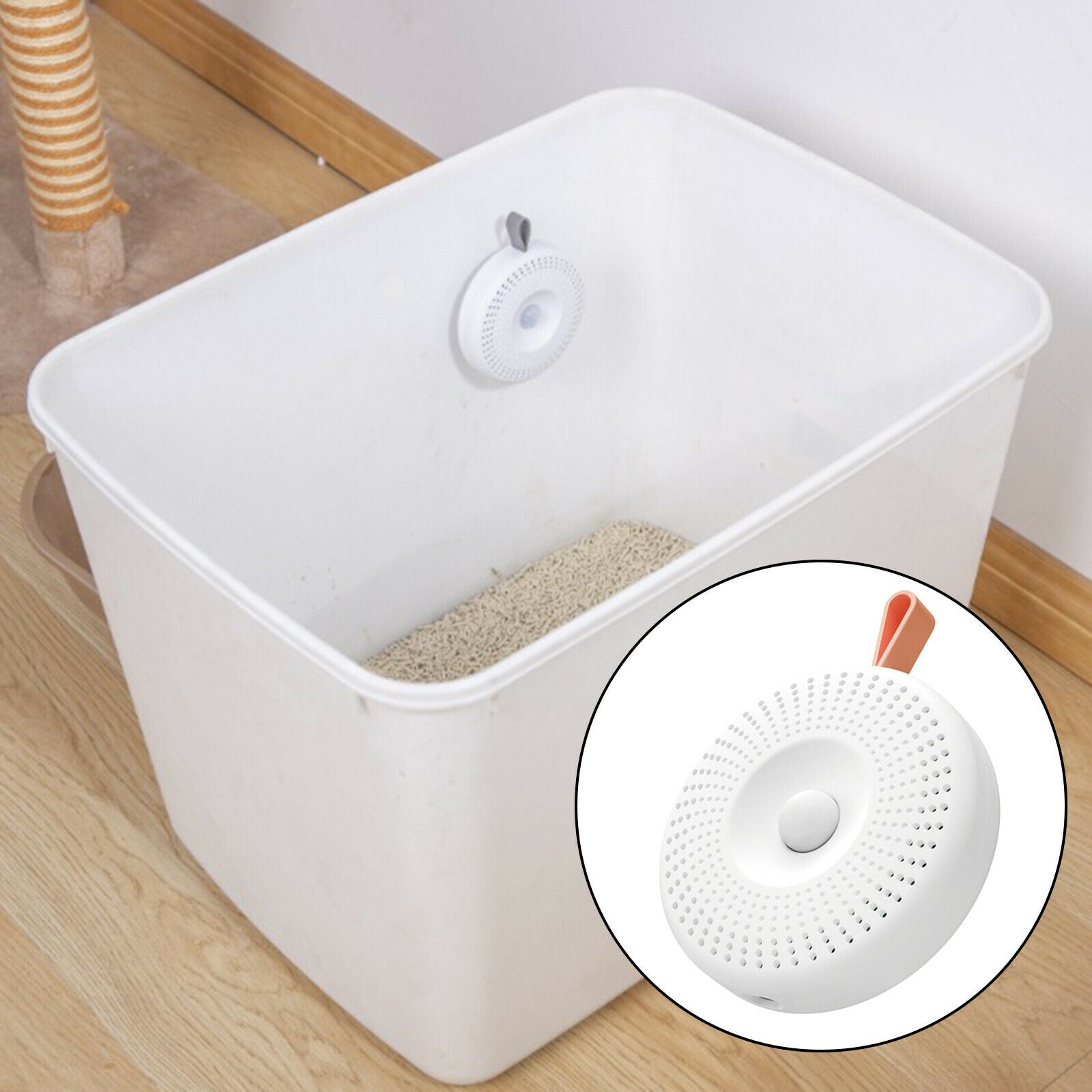 Electric Pet Cat Litter Box Deodorizer Odor Eliminator for Kitchen Wardrobes