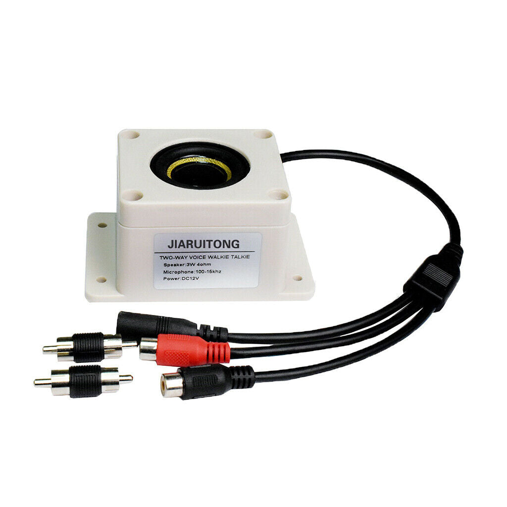 Waterproof Outdoor Mic Speaker for Security IP Camera Audio Recording
