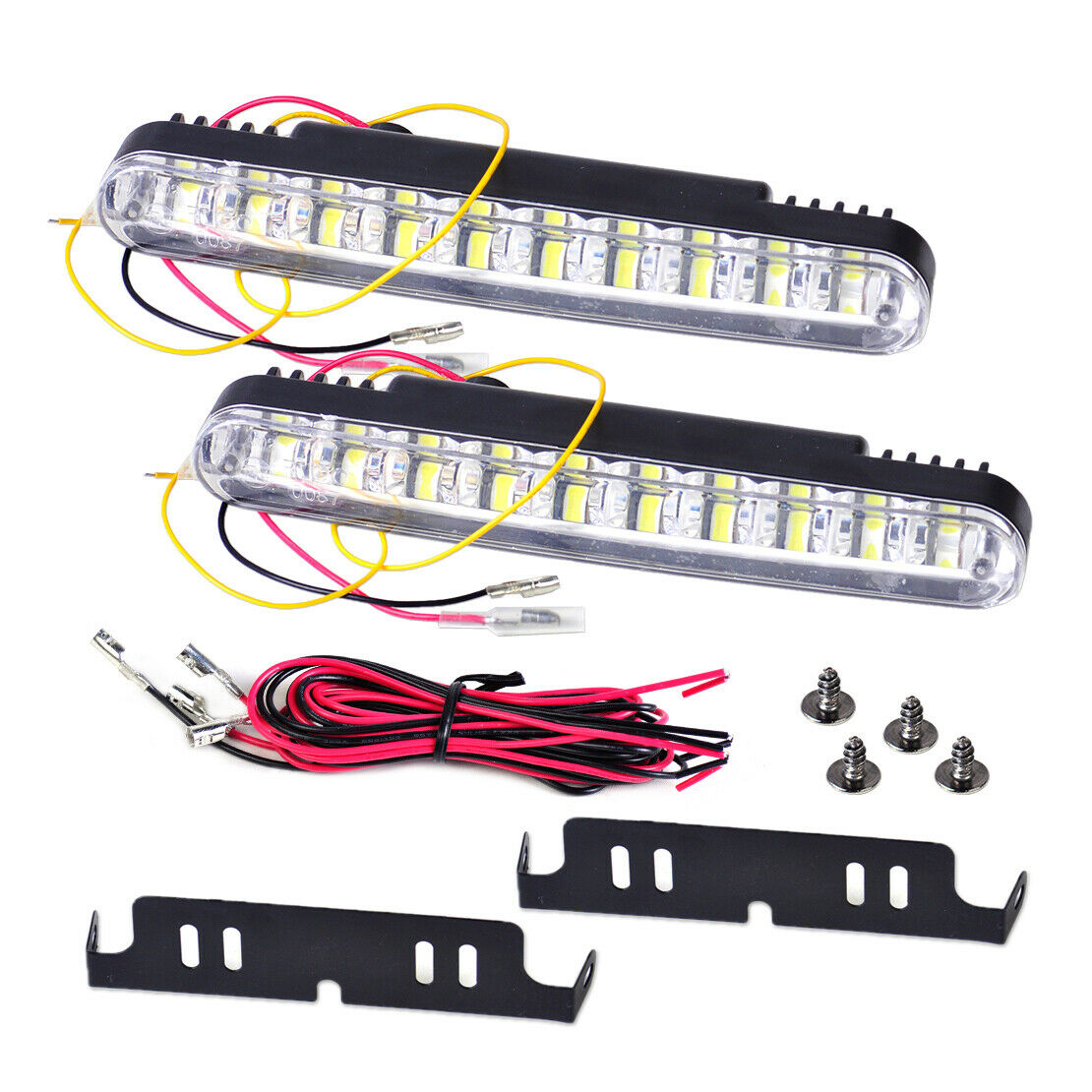 2x Car 30 LED Daytime Running Light DRL Kit Fog Lamp Driving Day light An