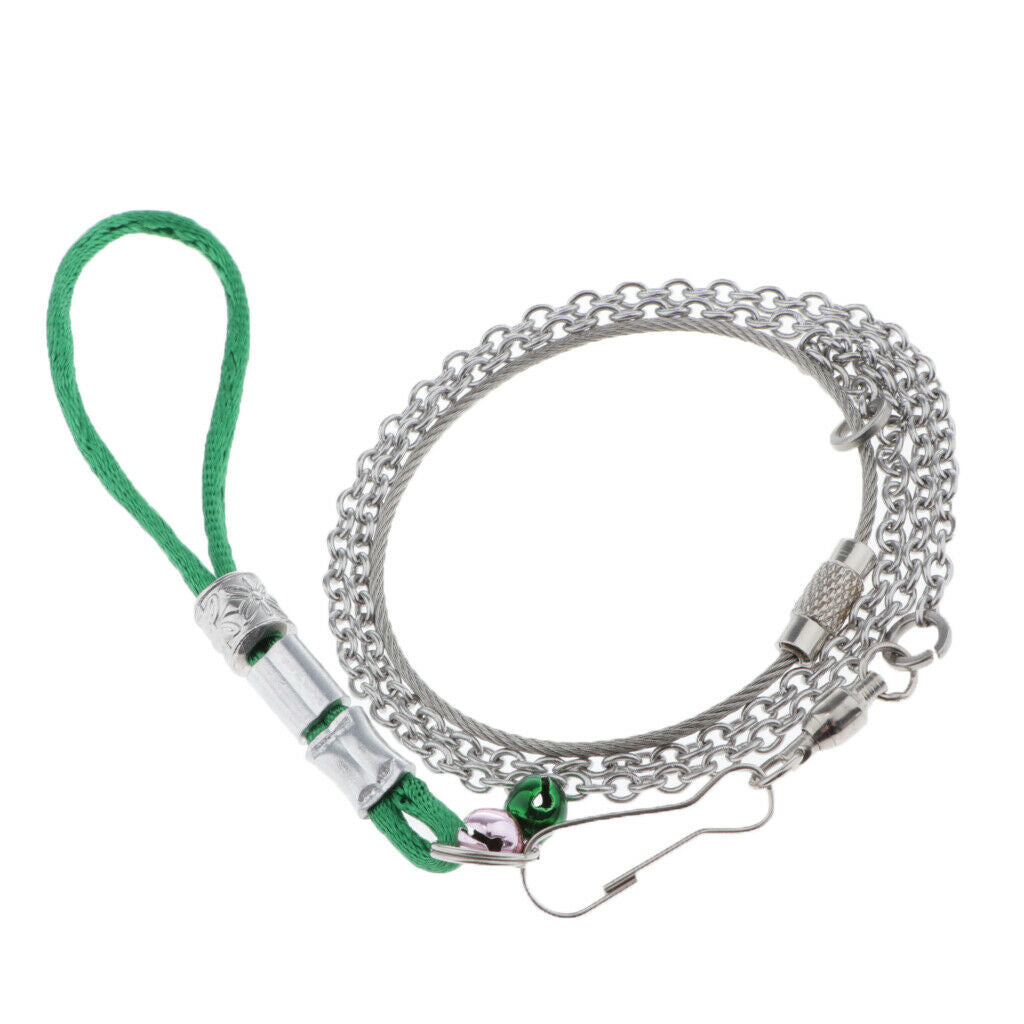 2set Anti Bite Rope Parrot Foot Chain for Cockatiel Cockatoo Thrush A,Modern
