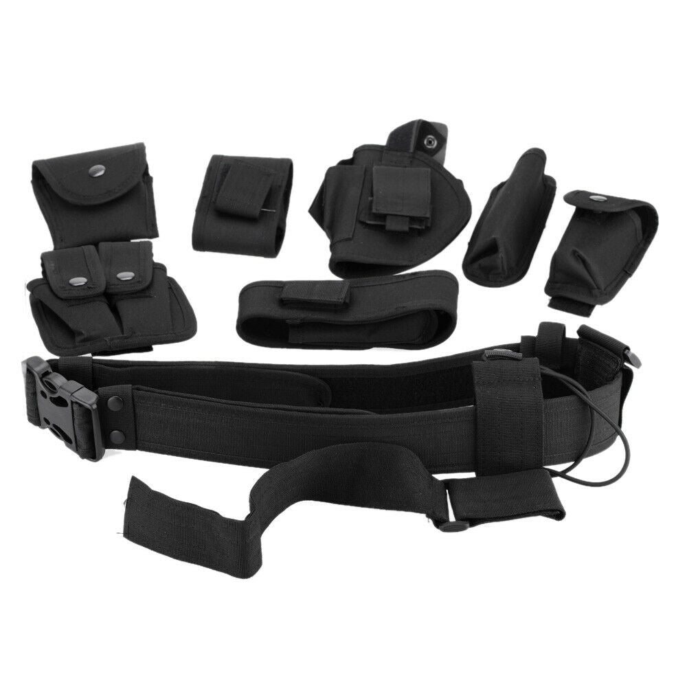 Hunting Training Security Guard Equipment Pouch Pack Belt with Bags Holster