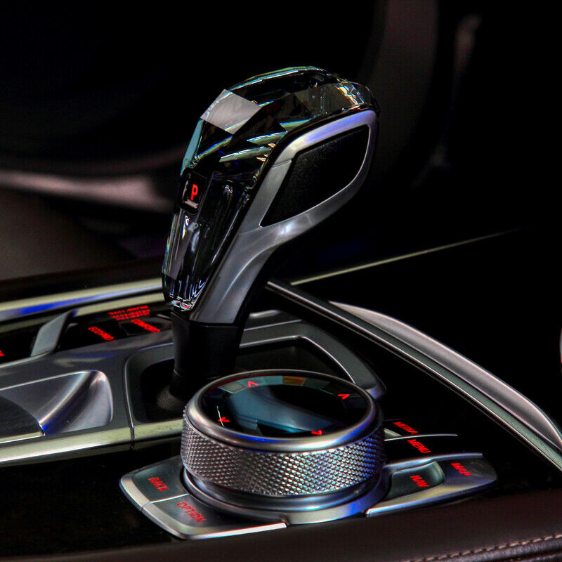 Crystal Car Central Console Multimedia Button Knob Cover Trim for BMW X1 X3 X5X6