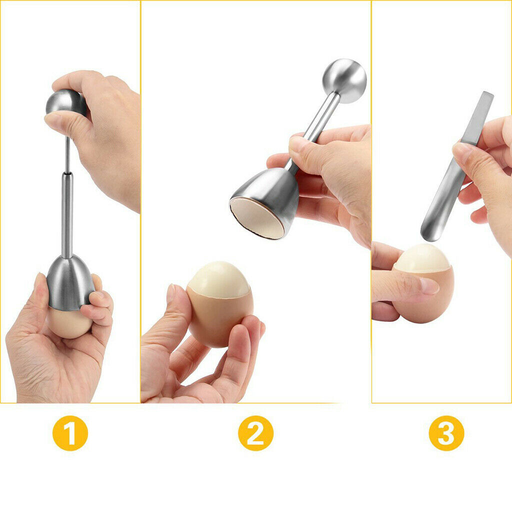 Pack of 5 Egg Topper Egg Shell Opener Cutter Soft Boiled Eggs Gadgets
