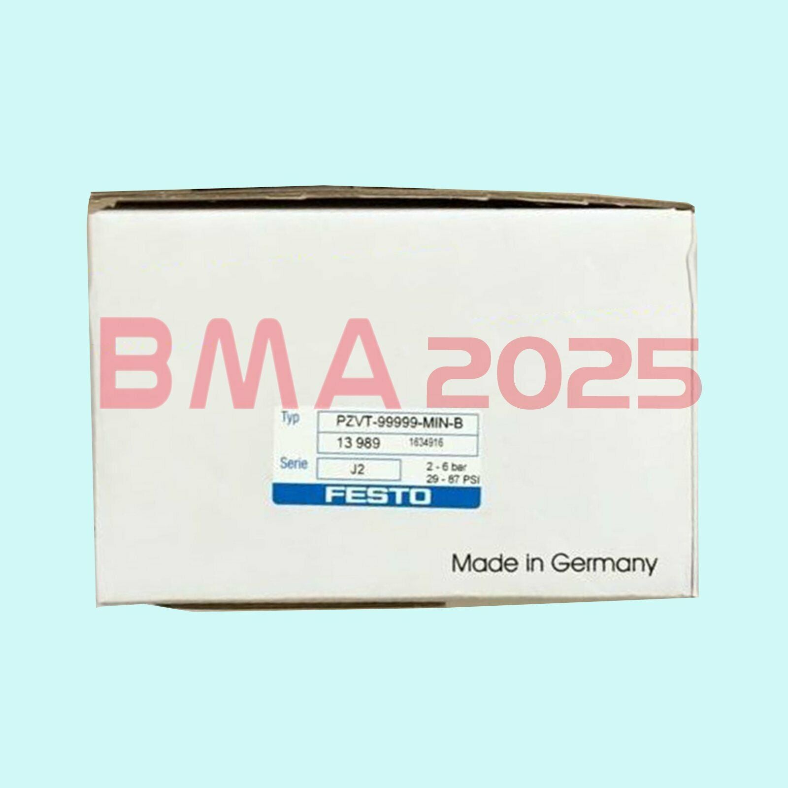 1PC Brand New FESTO Pneumatic timer PZVT-99999-MIN-B 1 year warranty free Ship