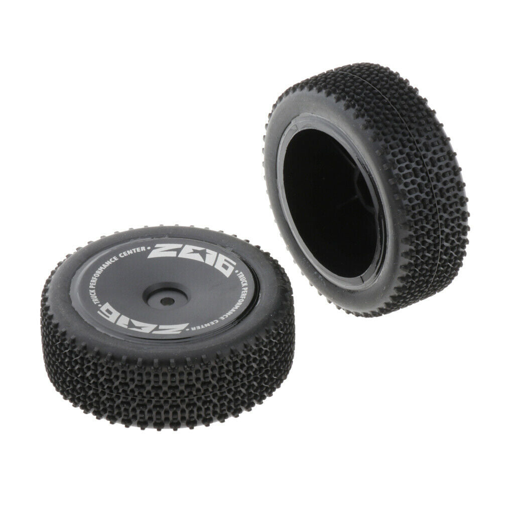 4pcs Front & Rear Rubber Tire Tyre for RC Car WLTOYS 144001 Buggy Parts