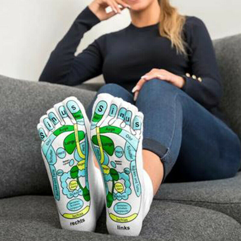 Relieve fatigue and physiotherapy massage acupuncture socks foot massage socks