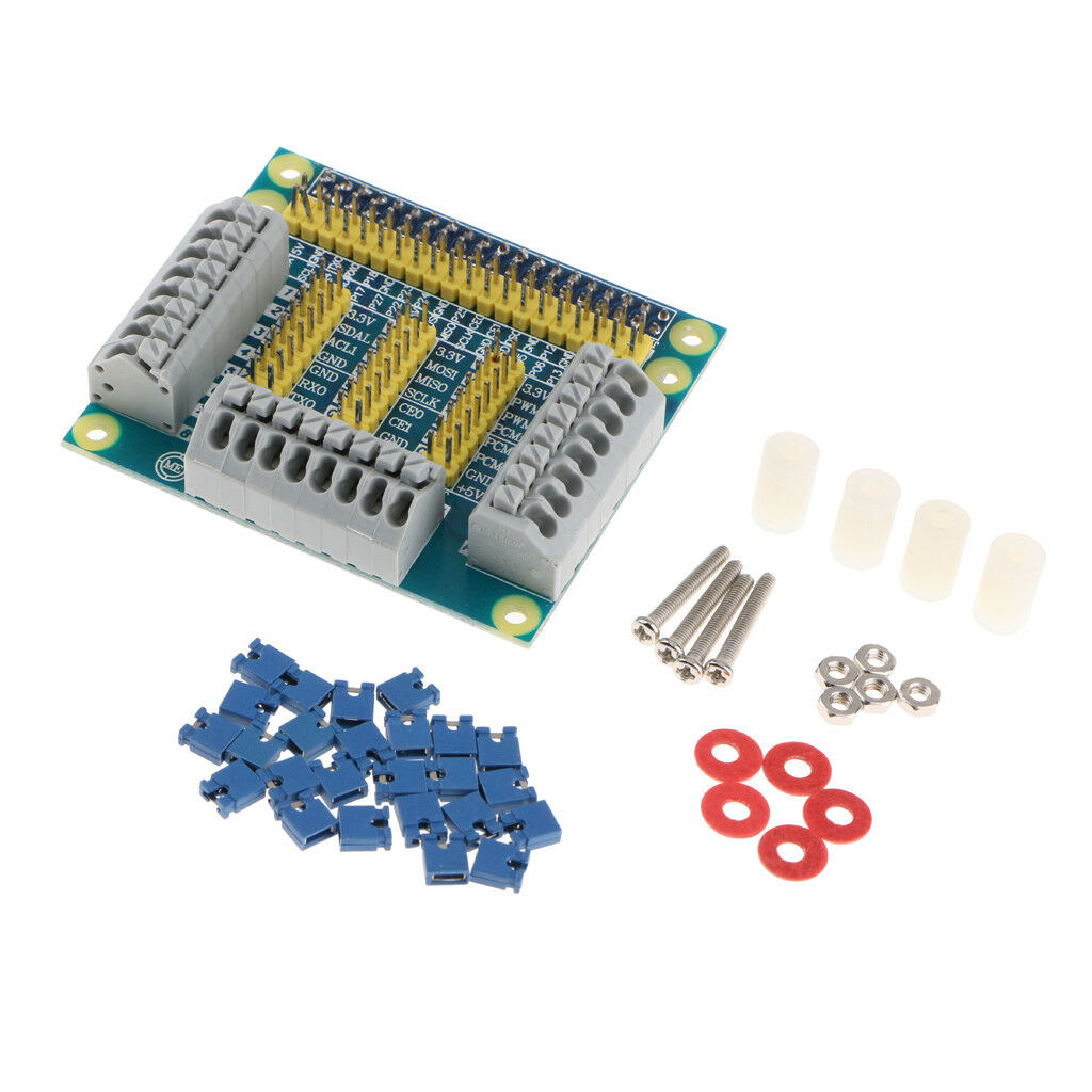 1x GPIO Expansion Board Shield W/ Accessories for Raspberry PI 2 3 B B+ NEW