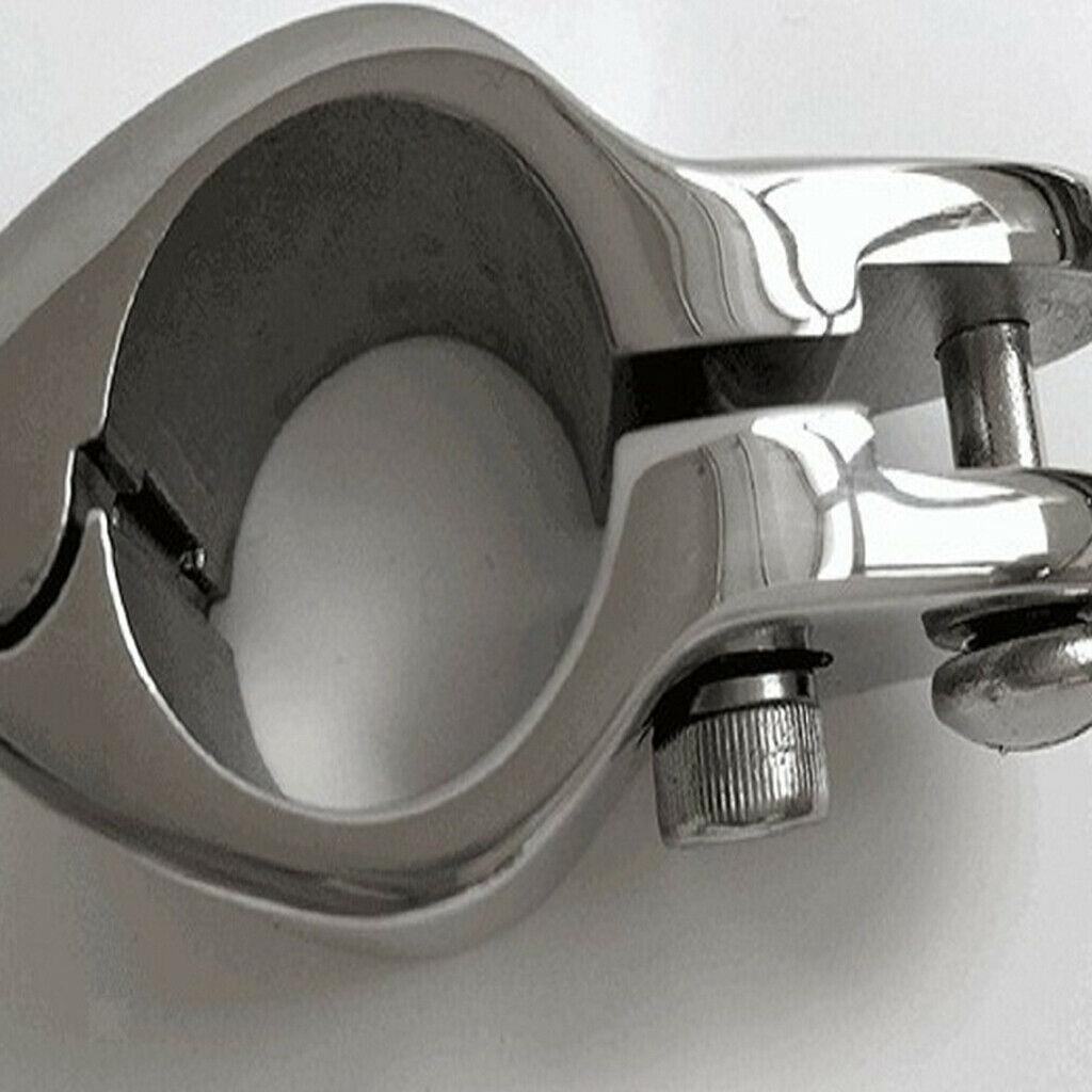 0.87" inch Boat Cover Tube Knuckle Clamp - Marine 316 Grade Stainless Steel