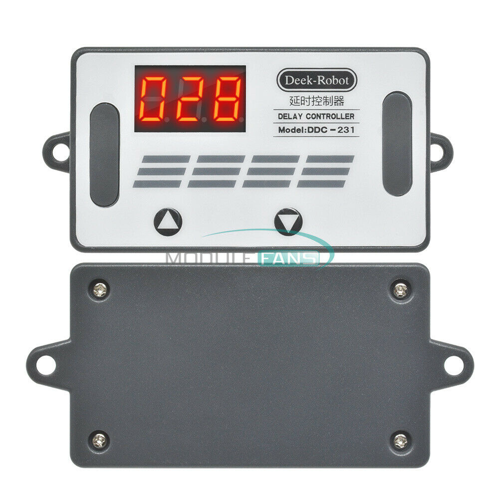 DC12V 50mA Time Delay Relay Controller+Buzzer DDC-231 MOS Switch Current Control