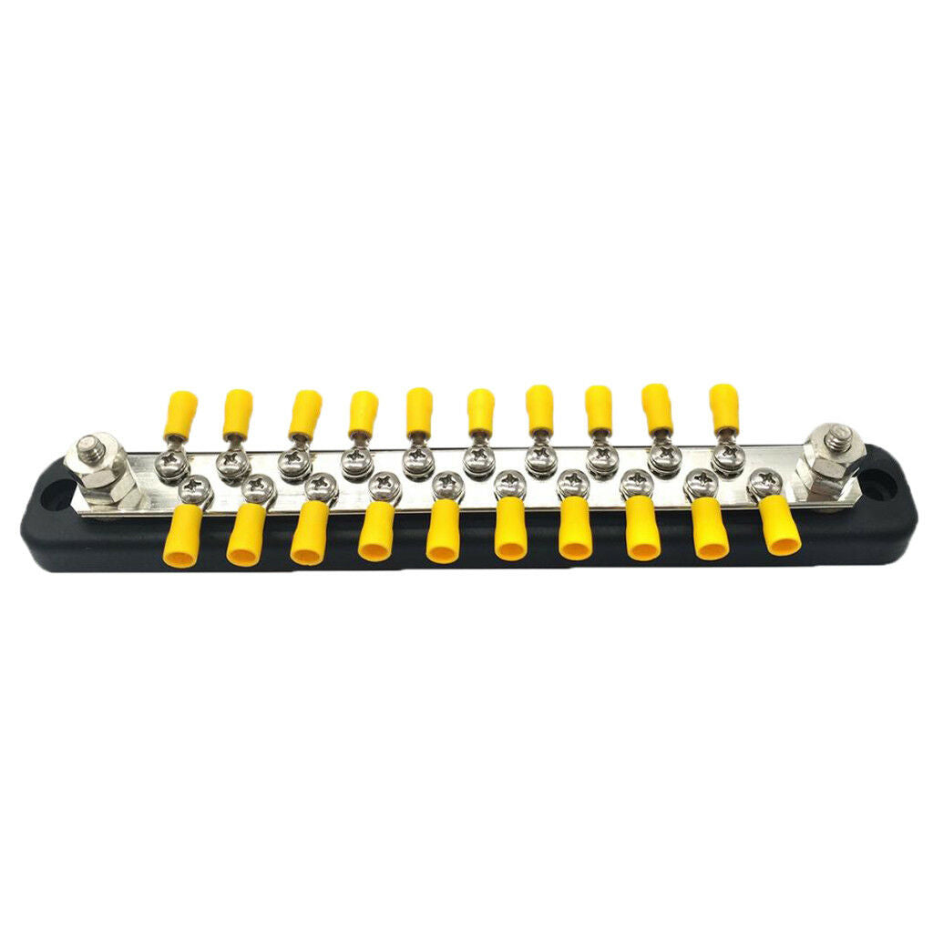 Boat 20 Gang Fuse Terminal Block Ground Junction Distribution Block