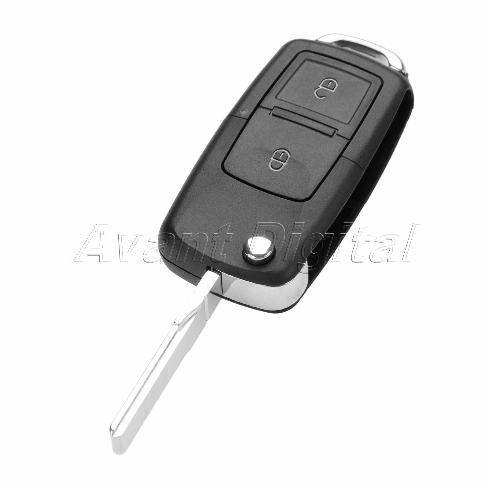 1Pc Remote Key Fob 2 Buttons ID48 Chip 1J0959753CT Fit For 1999-2005  Golf MK4