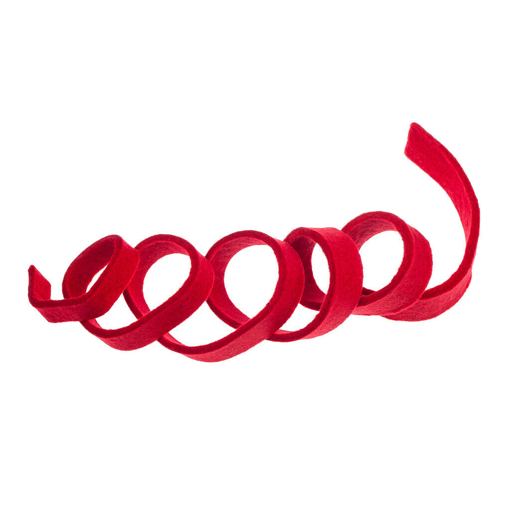 Red Piano Tuning Wool Felt Temperament Strip Piano Repair Accessory Tools