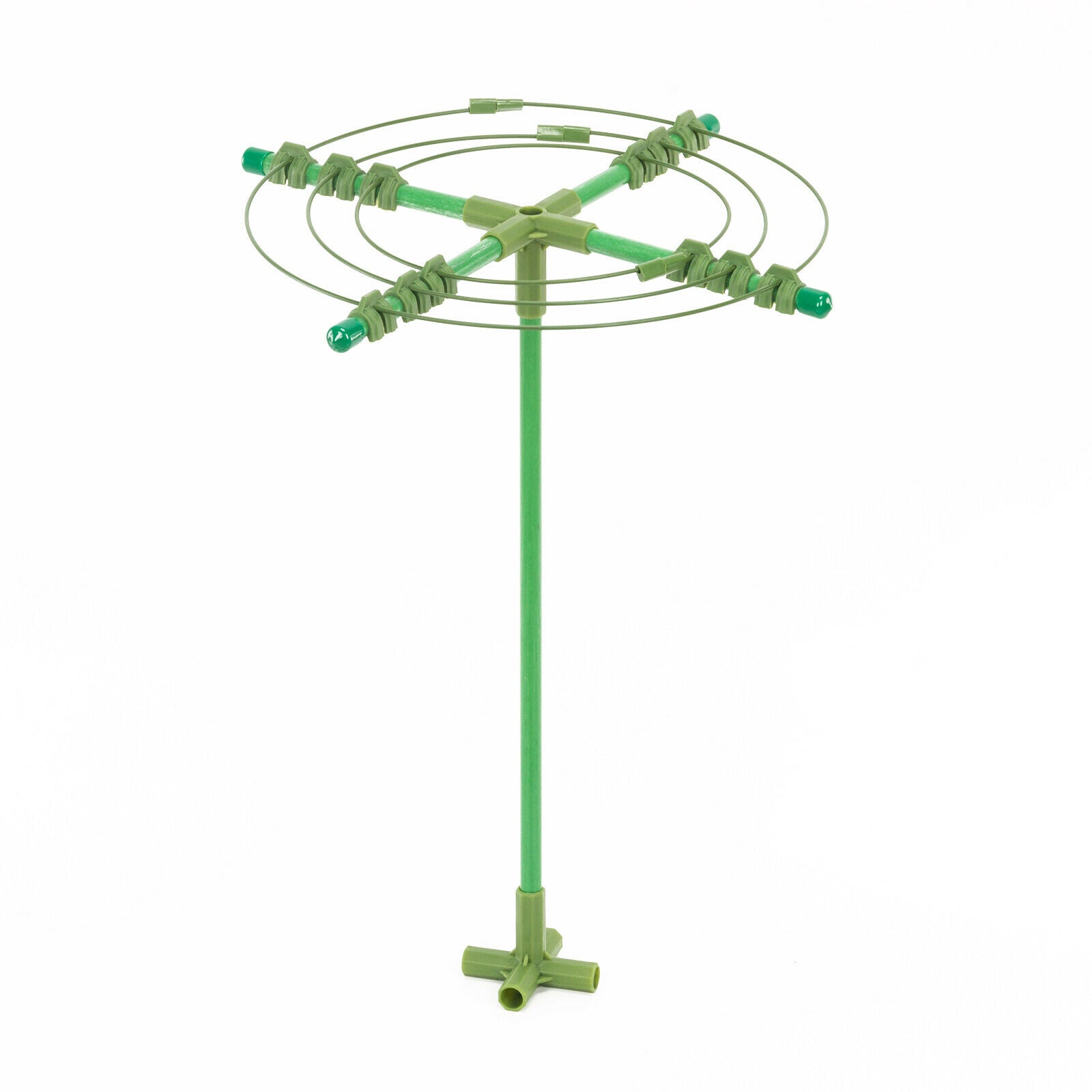 Garden Plant Support Cage Frame Ring Tie Metal Flower Climbing Frame Pile Set