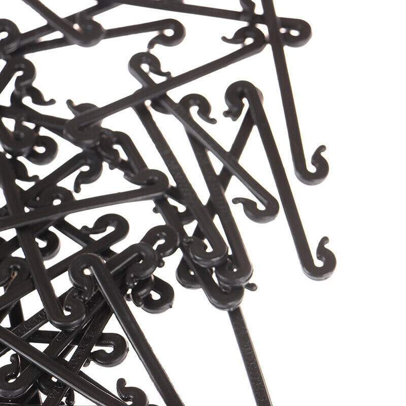 50x Vines Fastener Tied Buckle Plant Vegetable Grafting Clips Agricultural Rf
