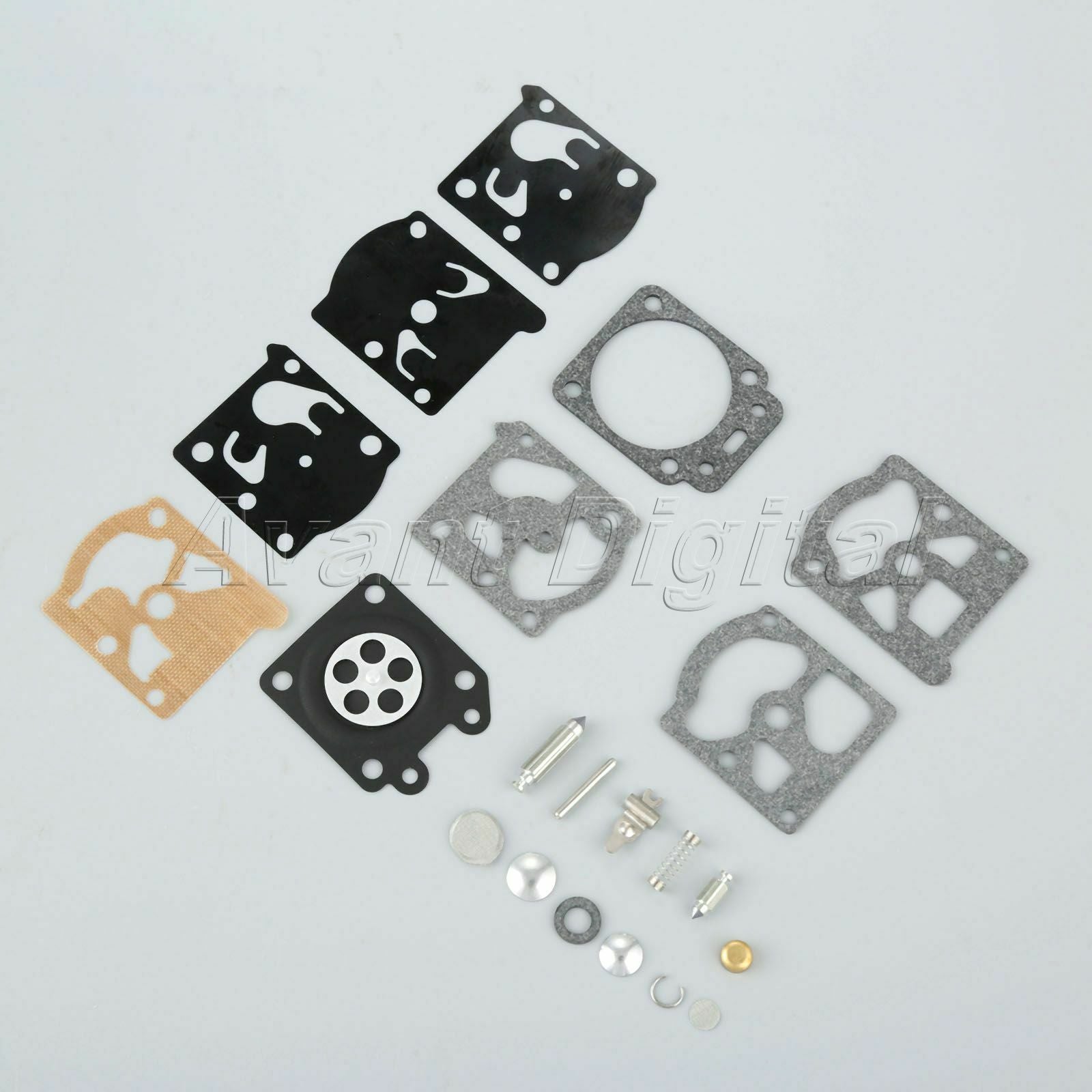 Carburetor Repair Kit For Walbro WT-274 WT-424 WT-640 WT-973 K24-WAT Chainsaw