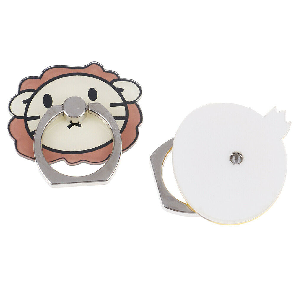 1pcs Universal cartoon animals finger ring mobile phone holder stand jJC.l8