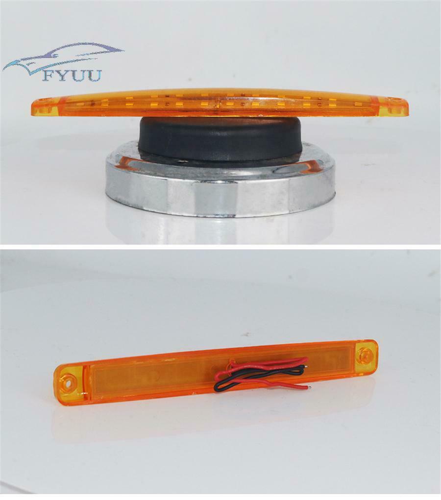 20PCS  For Trailers 12LED DC 24V 172*18 mm Truck LED Side Marker Parking Lights