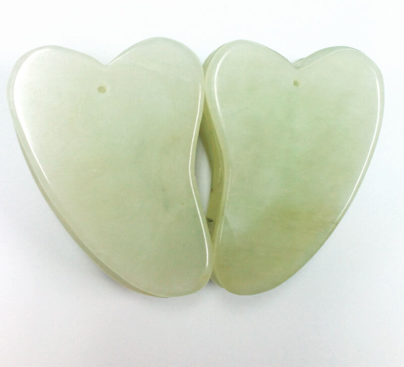 Guasha Facial Treatment Body Massage Scrape Chinese Natural JadeScraping T.l8