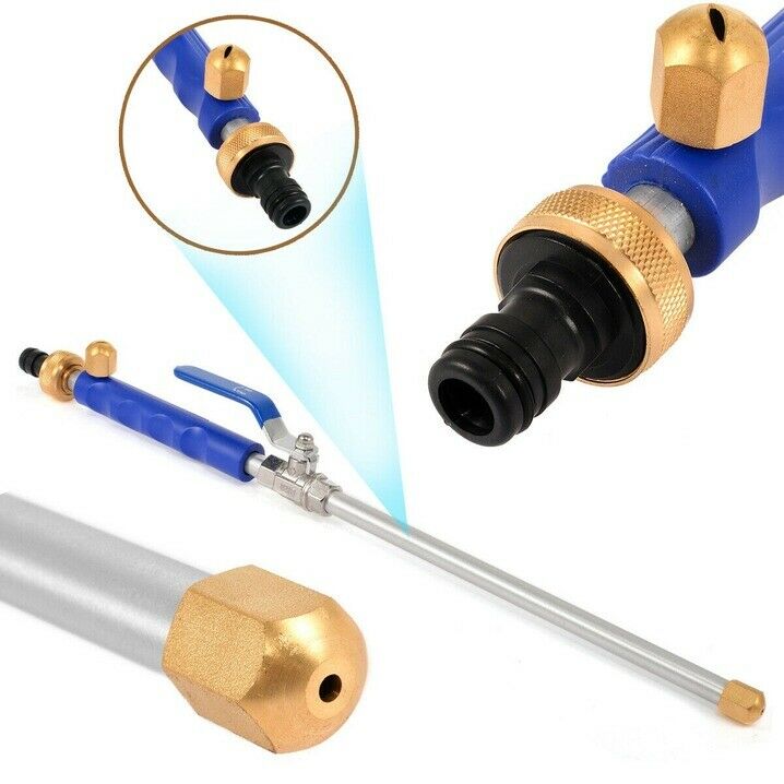 High Pressure Washer Water Spray kit Nozzle Wand Connection Adapter Hydro Jet