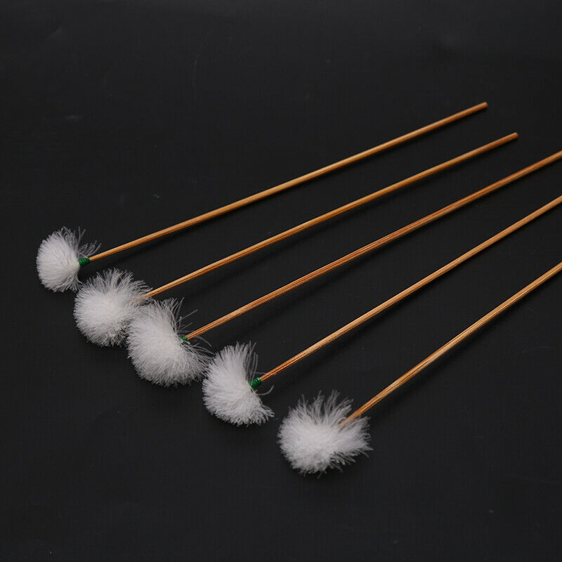 5Pcs Goose Feather Earpick Wax Remover Earpicking Ear Cleaner Stick Healt.l8