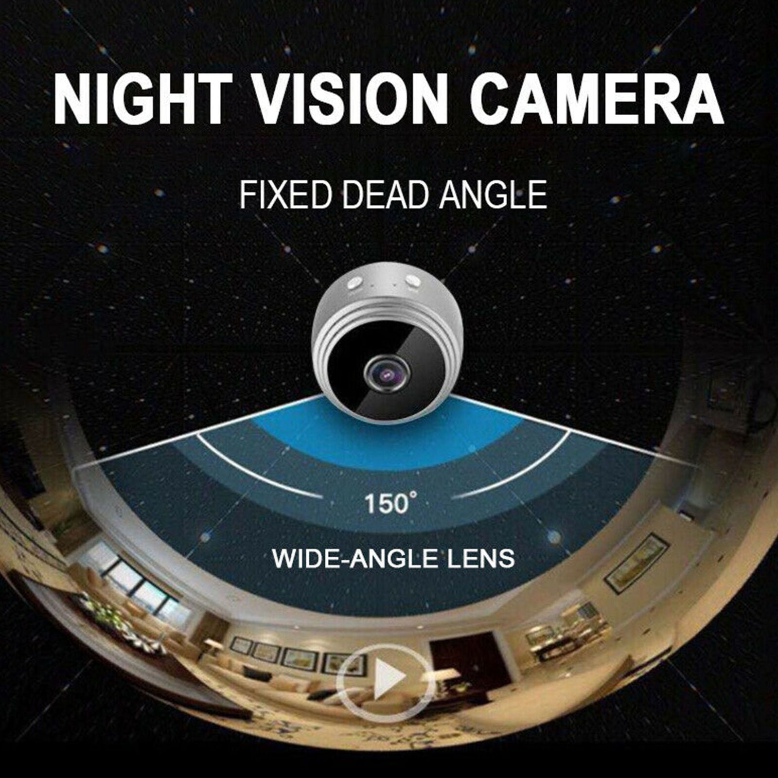A9 1080P Mini Wifi IP Camera WLAN Camera Night Vision Webcam Security Camera