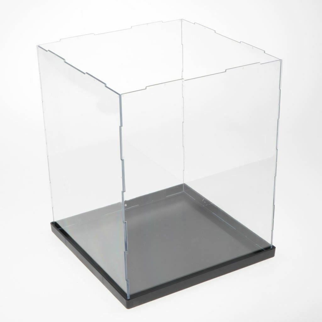 Acrylic Display   Trophy Perspex Display Case Self-Assembly with Lights