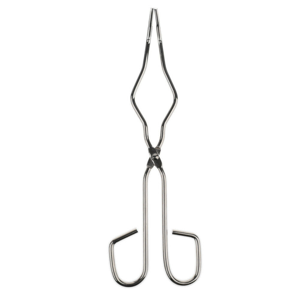Iron Crucible Tongs Chemistry Lab Heating & Melting Labware Educational Toys