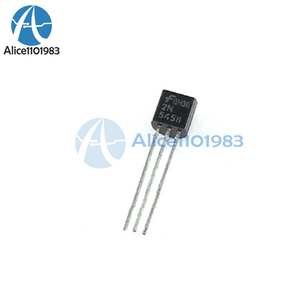 5PCS 2N5458 FSC JFET N-CH 25V 625 MW TO-92 NEW