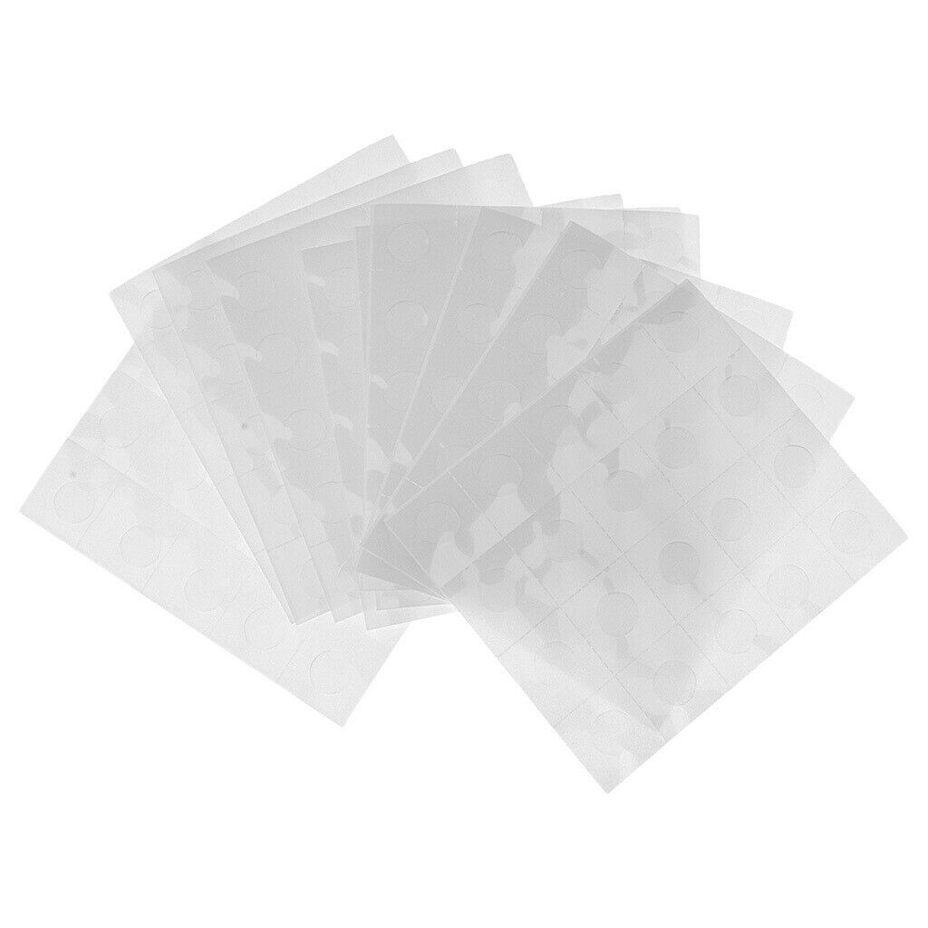 200pcs/Pack Round Dot Double-sided Adhesive Tape for Wedding Party Decor