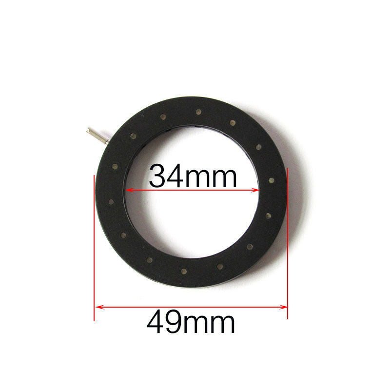 1.5-34mm Optics Iris Diaphragm Aperture 49mm Outer Diameter for Limiting Light