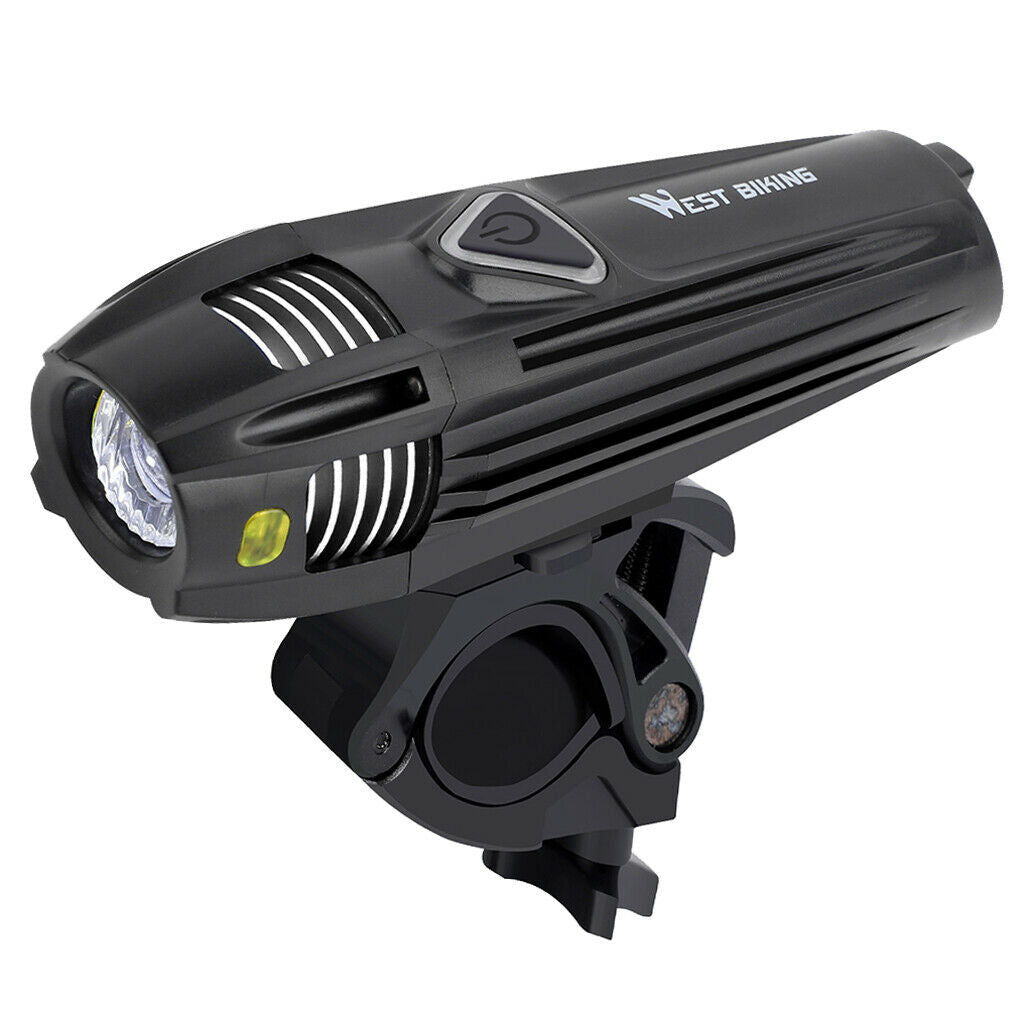 Anti-dazzle Rechargeable Bicycle Headlight LED Bike Front Light USB XPG LED