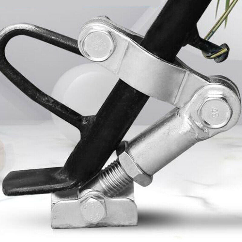 Universal Motorcycle Scooter Adjustable Side Stand Holder Foot Kickstand Support