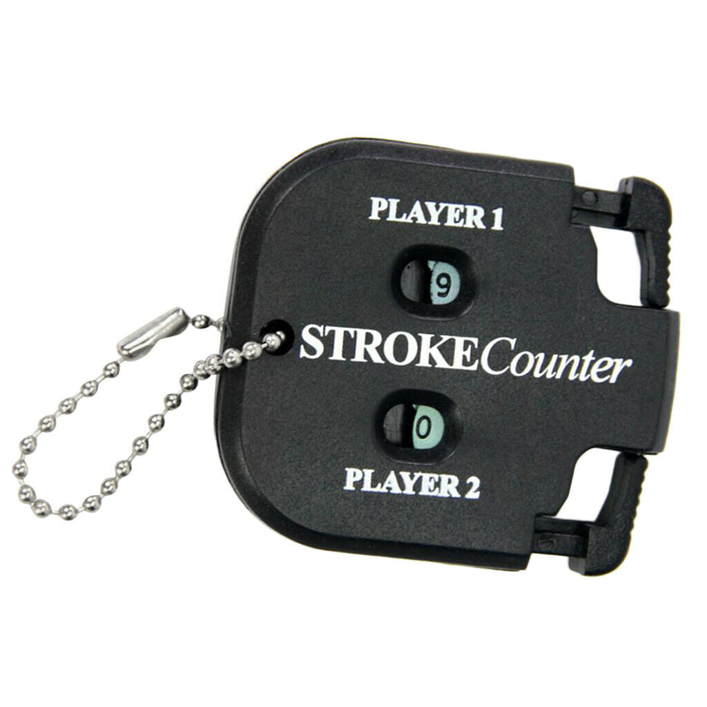 Portable Double Golf Count Stroke Putt Score Counter Scoring Golf Accessory