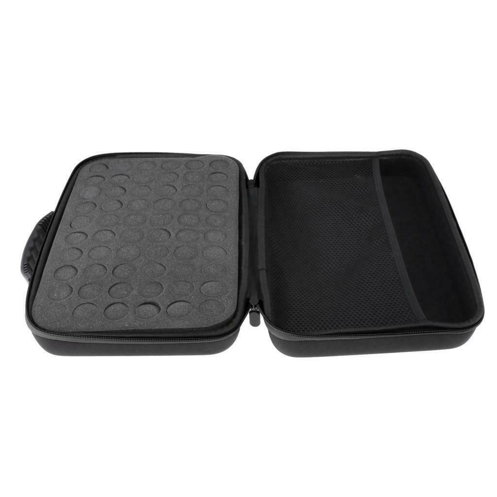 Essential Oil Carrying Case Holds 60 Bottle 5ml Carrying Oil Holder Black