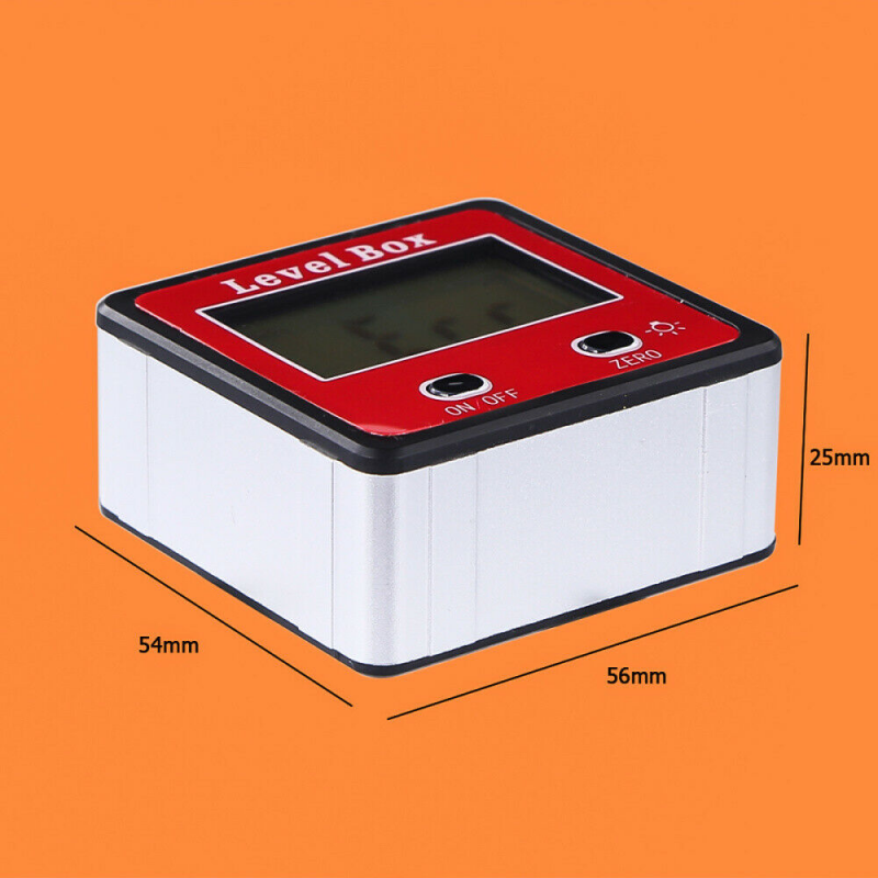 Digital Magnetic Tool Bevel Box Protractor Protractor Inclinometer Lcd